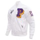 Prairie View A&M University Classic White Satin Jacket Prairie View A&M University Classic White Satin Jacket