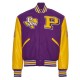 Prairie View A&M University Purple and Gold Varsity Jacket Prairie View A&M University Purple and Gold Varsity Jacket