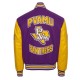 Prairie View A&M University Purple and Gold Varsity Jacket Prairie View A&M University Purple and Gold Varsity Jacket