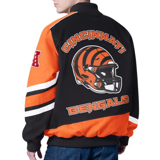 Prime Time Racing Cincinnati Bengals Black Jacket