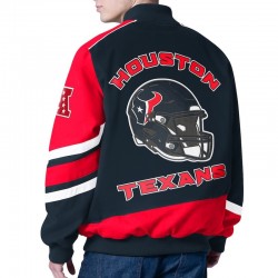 Prime Time Racing Houston Texans Navy Jacket