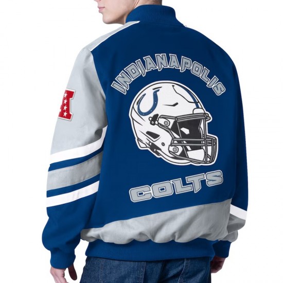 Prime Time Racing Indianapolis Colts Royal Jacket Prime Time Racing Indianapolis Colts Royal Jacket
