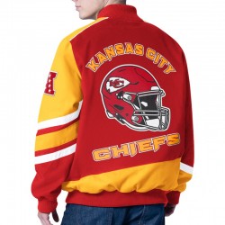Prime Time Racing Kansas City Chiefs Red Jacket