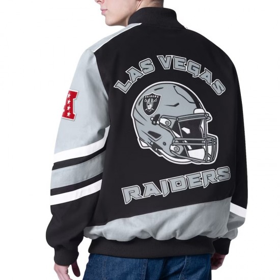 Prime Time Racing Las Vegas Raiders Black Jacket