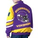 Prime Time Racing Minnesota Vikings Purple Jacket Prime Time Racing Minnesota Vikings Purple Jacket