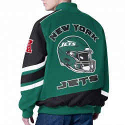 Prime Time Racing New York Jets Green Jacket 