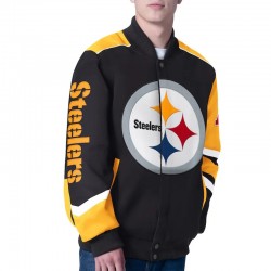 Prime Time Racing Pittsburgh Steelers Black Jacket