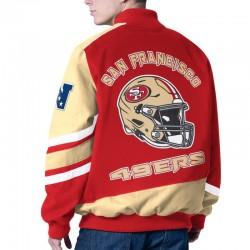 Prime Time Racing San Francisco 49ers Scarlet Jacket