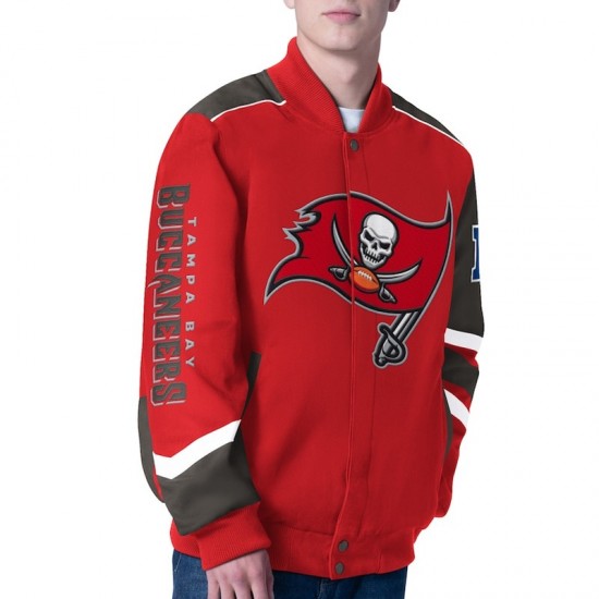 Prime Time Racing Tampa Bay Buccaneers Red Jacket