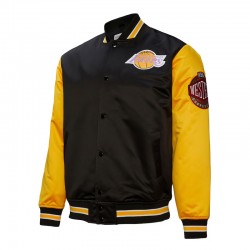 Primetime LA Lakers Black and Gold Jacket