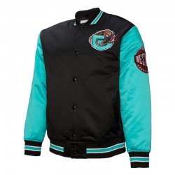 Primetime Memphis Grizzlies Black and Aqua Jacket