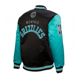 Primetime Memphis Grizzlies Black and Aqua Jacket