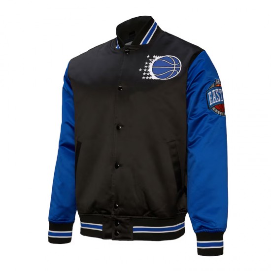 Primetime Orlando Magic Black and Blue Jacket Primetime Orlando Magic Black and Blue Jacket