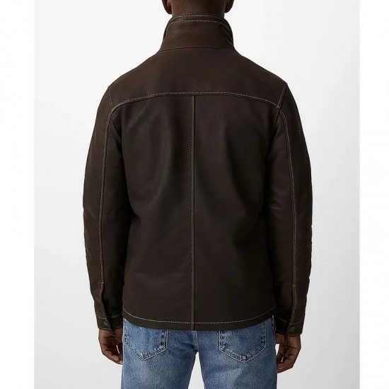 Providence Falls Liam O’Conner Double Collar Leather Jacket Providence Falls Liam O’Conner Double Collar Leather Jacket