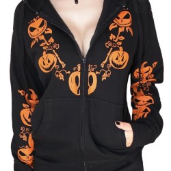 Pumpkin Halloween Boyfriend Hoodie