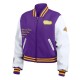Purple/White Minnesota Vikings Varsity Full-Zip Jacket Purple/White Minnesota Vikings Varsity Full-Zip Jacket