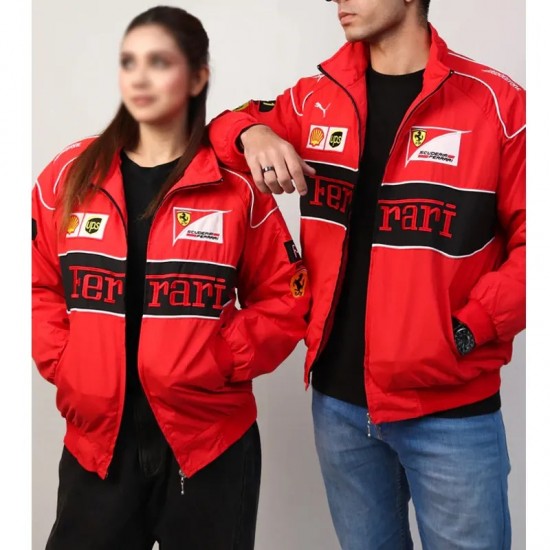 Racing Vintage F1 Ferrari UPS Jacket Racing Vintage F1 Ferrari UPS Jacket