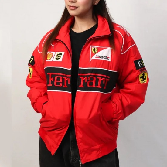 Racing Vintage F1 Ferrari UPS Jacket Racing Vintage F1 Ferrari UPS Jacket