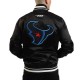 Ransom Houston Texans Black Satin Jacket Ransom Houston Texans Black Satin Jacket
