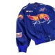 Rare 90 Hot Wheels Racing NASCAR Jacket Full-Snap
