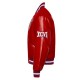 Red South Carolina State University Varsity Jacket Red South Carolina State University Varsity Jacket