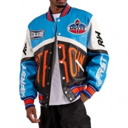 Reimagined Classic Leather Varsity Jacket