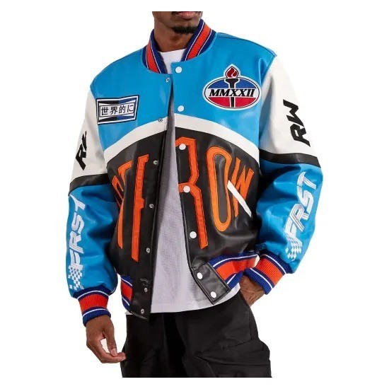 Reimagined Classic Leather Varsity Jacket Reimagined Classic Leather Varsity Jacket