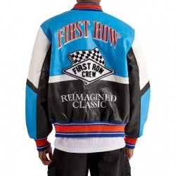 Reimagined Classic Leather Varsity Jacket