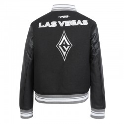 Retro Las Vegas Aces Classics Rib Varsity Jacket