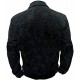 Mens Rip Cowboy Black Suede Leather Jacket