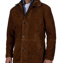 Robert Taylor Sheriff Longmire Suede Coat Robert Taylor Sheriff Longmire Suede Coat
