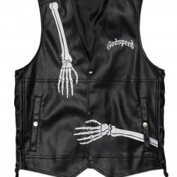 Rod Godspeed Vest Black Leather