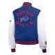 Royal/White Buffalo Bills Varsity Full-Zip Jacket Royal/White Buffalo Bills Varsity Full-Zip Jacket