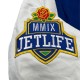 Royal/White Jet Life Varsity Jacket