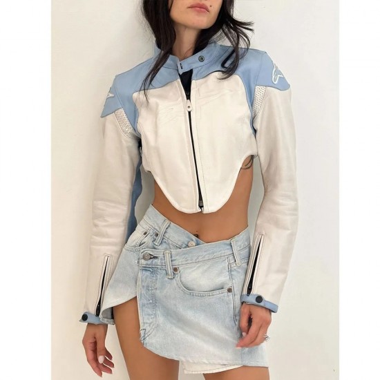 Sabrina Carpenter Tour Coachella 2024 Leather Jacket Sabrina Carpenter Tour Coachella 2024 Leather Jacket