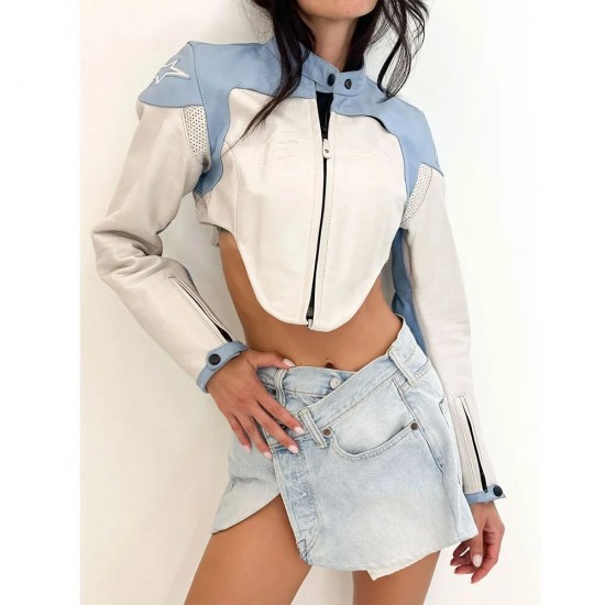 Sabrina Carpenter Tour Coachella 2024 Leather Jacket Sabrina Carpenter Tour Coachella 2024 Leather Jacket