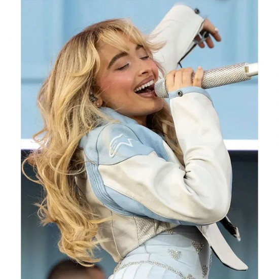 Sabrina Carpenter Tour Coachella 2024 Leather Jacket Sabrina Carpenter Tour Coachella 2024 Leather Jacket