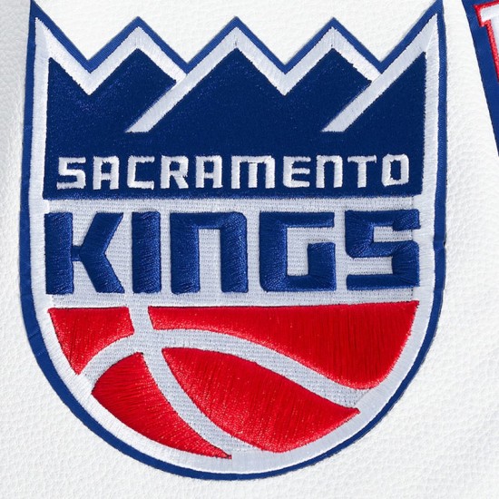 Sacramento Kings 2024/25 City Edition Chenille Blue Varsity Jacket