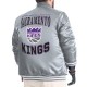 Sacramento Kings Adaptive Bold Logo Varsity Satin Jacket