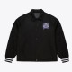 Sacramento Kings Oversweep Black Varsity Wool Jacket Sacramento Kings Oversweep Black Varsity Wool Jacket