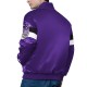 Sacramento Kings Triple Option Varsity Satin Jacket