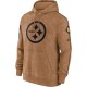 Salute to Service Steelers Brown Hoodie Salute to Service Steelers Brown Hoodie