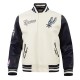 San Antonio Spurs 2024/25 City Edition Chenille Cream Varsity Jacket