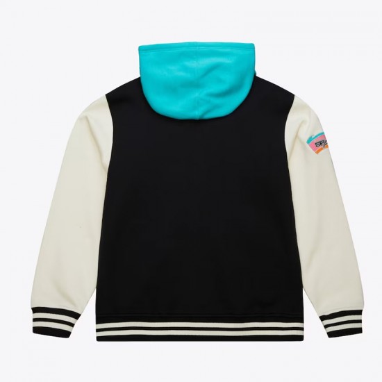 San Antonio Spurs Courtside Varsity Fleece Jacket San Antonio Spurs Courtside Varsity Fleece Jacket