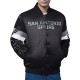 San Antonio Spurs Triple Option Varsity Satin Jacket