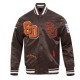 San Diego Padres Best of Classic Rib Satin Jacket San Diego Padres Best of Classic Rib Satin Jacket