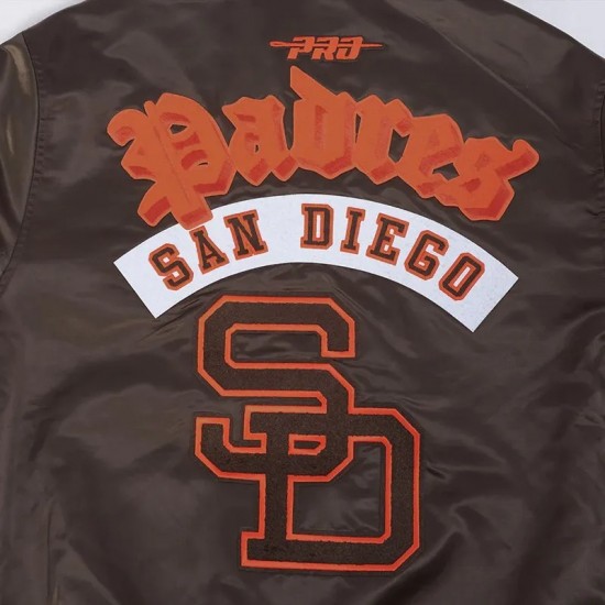 San Diego Padres Best of Classic Rib Satin Jacket