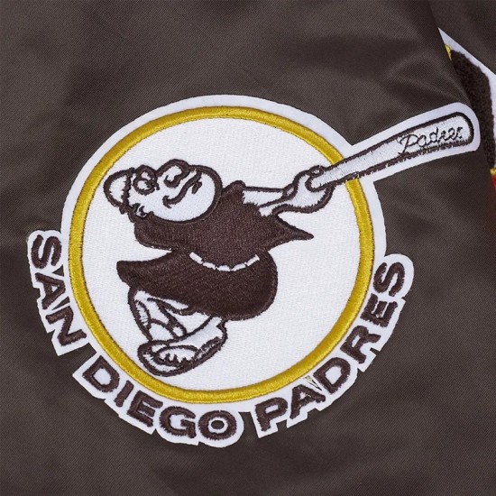 San Diego Padres Best of Classic Rib Satin Jacket