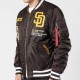 San Diego Padres Full-Zip Brown Bomber Jacket