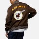 San Diego Padres Logo Game Day Brown Jacket San Diego Padres Logo Game Day Brown Jacket